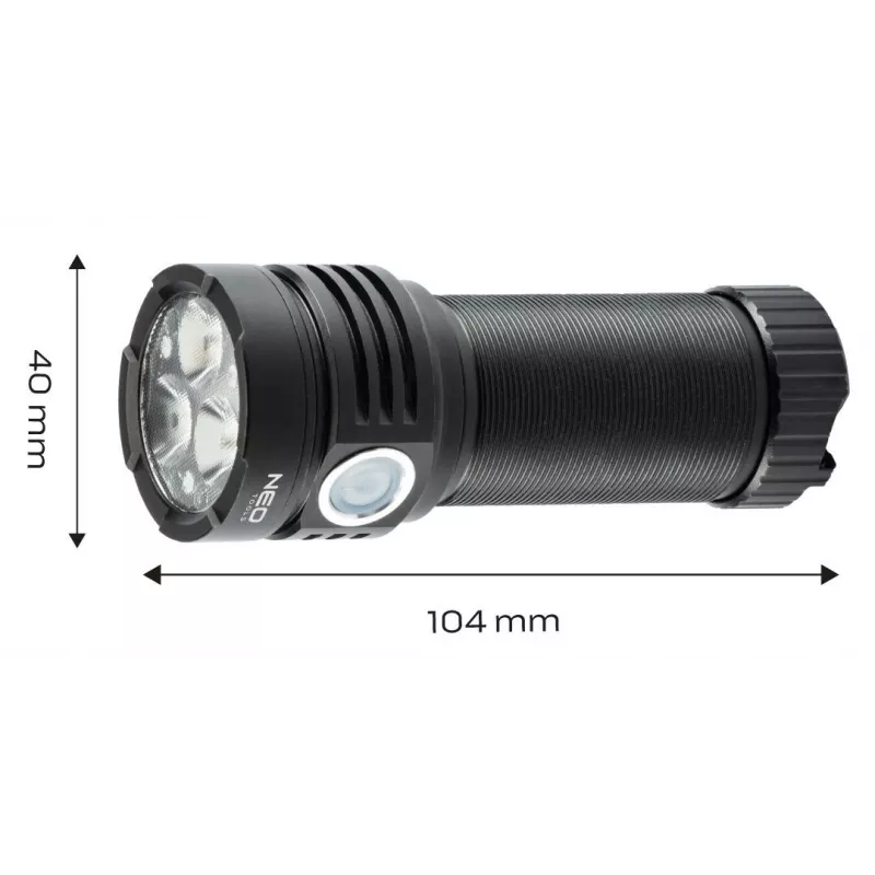 OSRAM P9 Torcia LED USB ricaricabile 3300 lm nera
