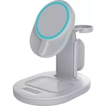 OtterBox stazione di ricarica 3-in-1 MagSafe bianca