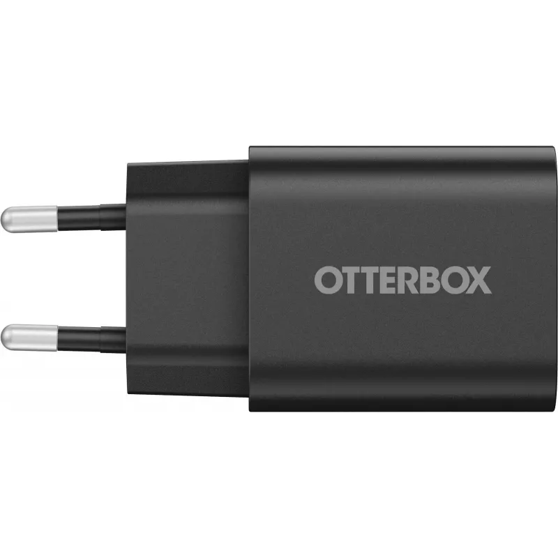 OtterBox 78-81362 Caricabatterie da parete USB-C 20W, Power Delivery 3.0, nero