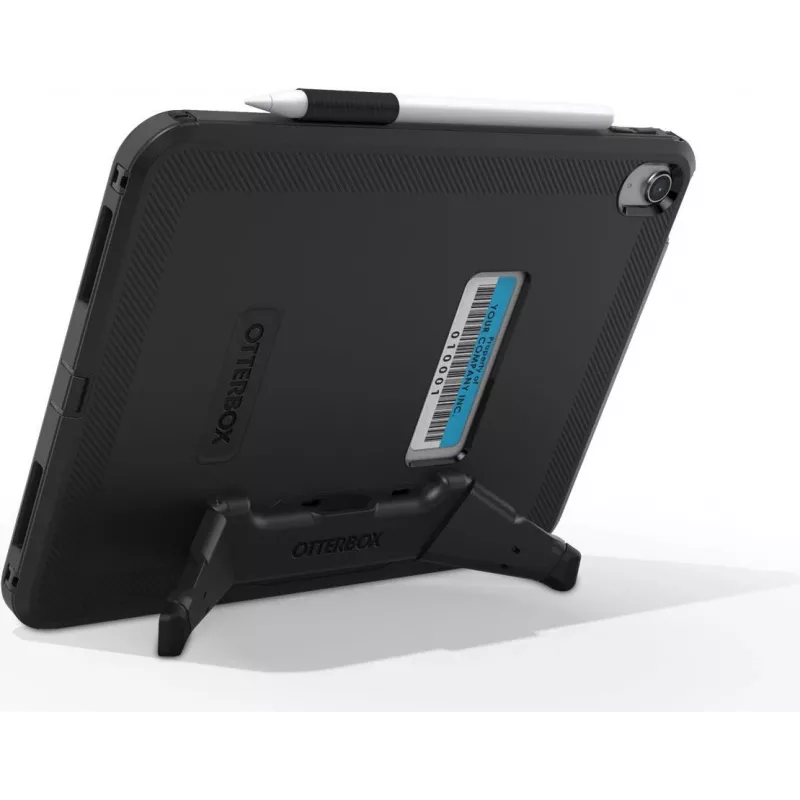 OtterBox Defender Series Kickstand Case per iPad 10ª generazione - custodia protettiva estremamente robusta con protezione display integrata - testata secondo standard militare - nero (77-93756)