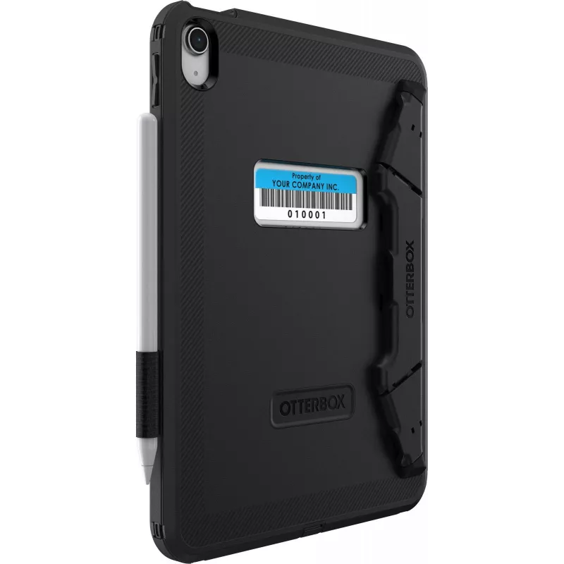 OtterBox Defender Series Kickstand Case per iPad 10ª generazione - custodia protettiva estremamente robusta con protezione display integrata - testata secondo standard militare - nero (77-93756)