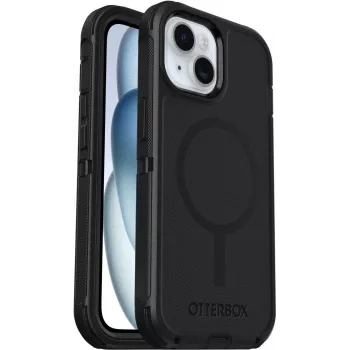 OtterBox Custodia Defender Series MagSafe per Apple iPhone 13/14/15/16e - Nero
