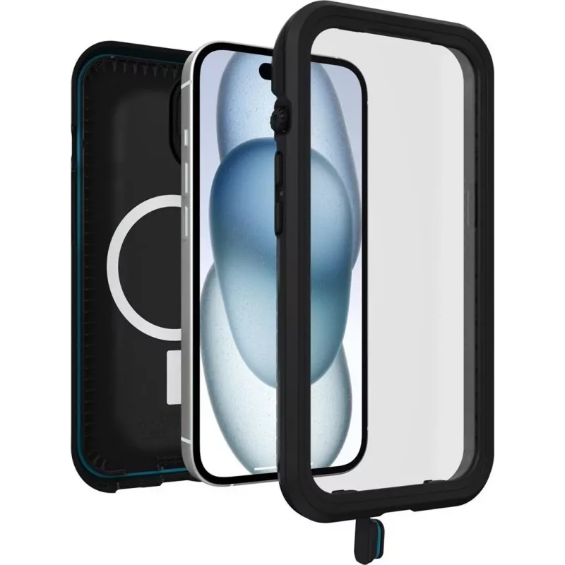 OtterBox FRE custodia protettiva MagSafe per Apple iPhone 15 - nera
