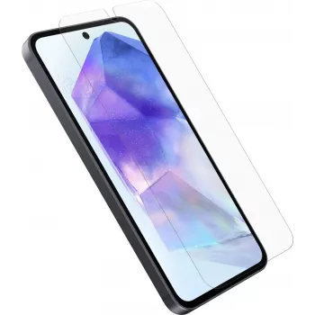 OtterBox Pellicola protettiva Glass Series per Samsung Galaxy A55 5G - Trasparente - Antishock - Antigraffio - Infrangibile - 1 confezione (77-95481)