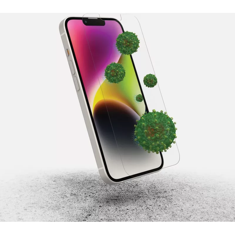 OtterBox Pellicola protettiva Premium Glass Antimicrobial Series per iPhone 14 / iPhone 13 Pro / iPhone 13 - Trasparente