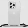 OtterBox React Custodia con cordino per Apple iPhone 15, MagSafe, trasparente