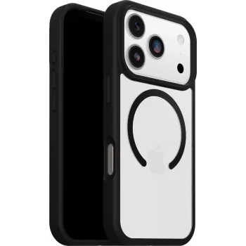 OtterBox React MagSafe per iPhone 17 Pro Black Crystal - trasparente/nero