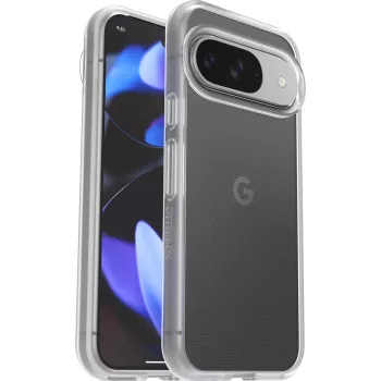 OtterBox React Series cover posteriore per Google Pixel 9 / Pixel 9 Pro - Clear (plastica riciclata)