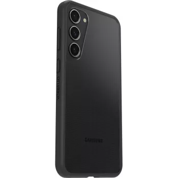 OtterBox React Series Cover posteriore per Samsung Galaxy S23+ - antimicrobico, Black Crystal 77-91304