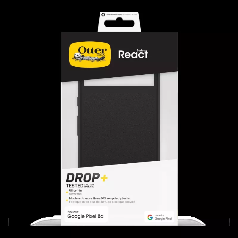 OtterBox React Series Case per Google Pixel 8a - nero