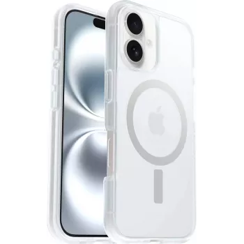 OtterBox React Series MagSafe Case per Apple iPhone 16 - Clear