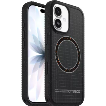 OtterBox Sole Custodia per Apple iPhone 17, Night Raid Black, MagSafe