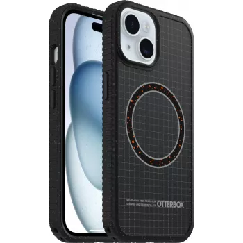OtterBox Sole Series custodia per cellulare con MagSafe - tessuto - Midnight Circle (nero)