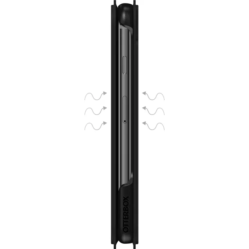 OtterBox Strada Series custodia flip per Apple iPhone 6/6s/7/8/SE (2ª e 3ª gen) - nero