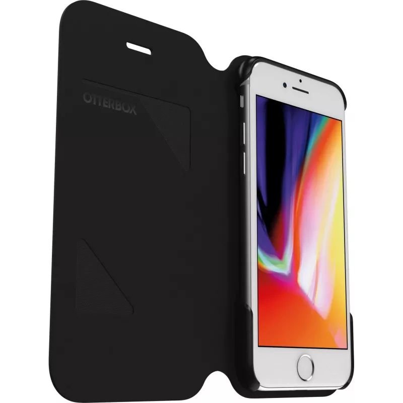 OtterBox Strada Series custodia flip per Apple iPhone 6/6s/7/8/SE (2ª e 3ª gen) - nero