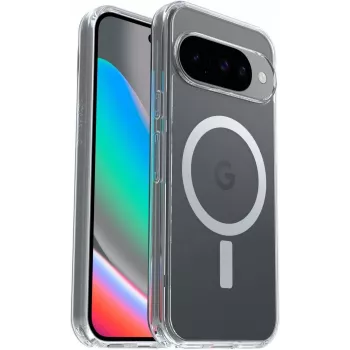 OtterBox Symmetry Clear Magnets custodia per Google Pixel 10 / Pixel 10 Pro (trasparente) - 77-98095