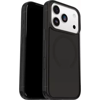 OtterBox Symmetry Clear MagSafe Series custodia con tasto di controllo della fotocamera per Apple iPhone 17 Pro - Black Mist