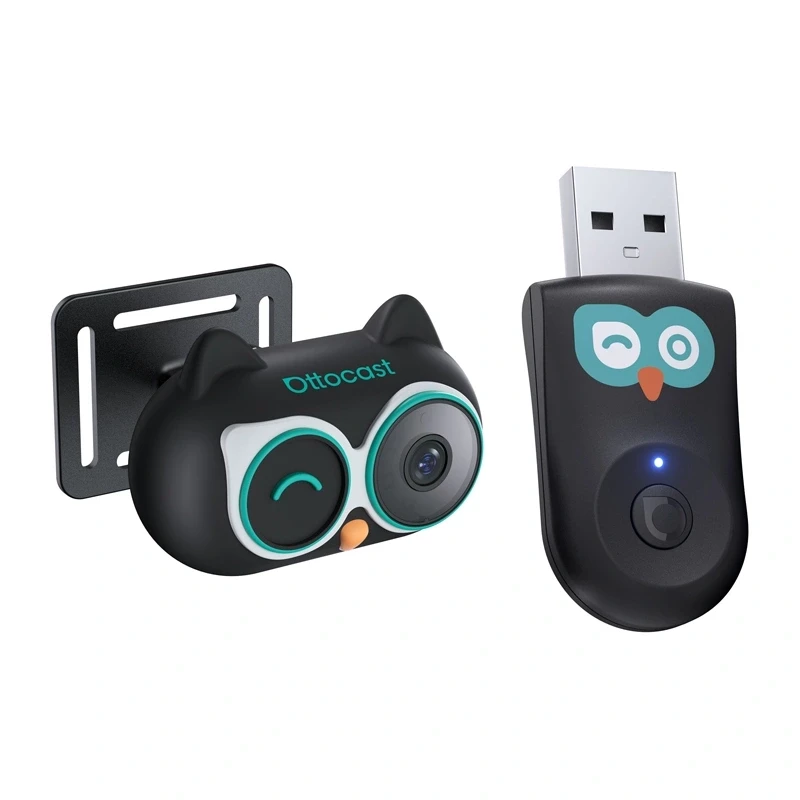 OTTOCAST CA520 Adattatore wireless CarPlay con Car Nanny (Cabin Care)