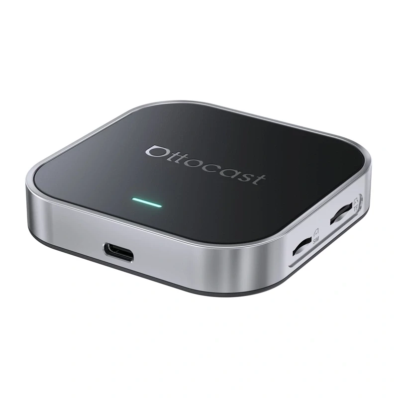 OTTOCAST OttoAibox E2 Box AI wireless CarPlay e Android Auto