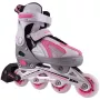 OUTDOOR EDGE Outrace Volt pattini inline grigio-rosa regolabili taglia EU 40-43