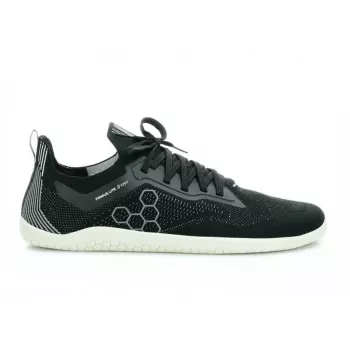 OUTDOOR EDGE Vivobarefoot Primus Lite Knit Minimalist Training Shoes - Obsidian (Black/Dark Grey) taglia 46