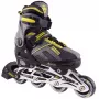 Outrace Flash Boy PW-126B-79 pattini in linea regolabili bambino nero blu