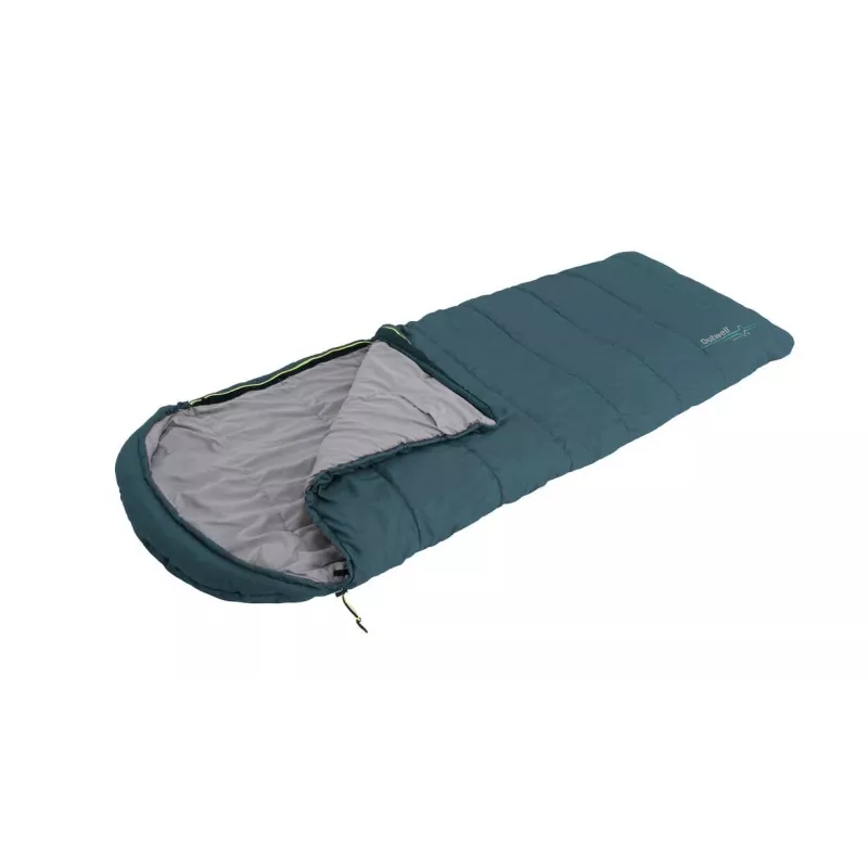 Outwell Campion Lux Teal Sacco a pelo -16/5 °C apertura a 2 vie Auto Lock a L