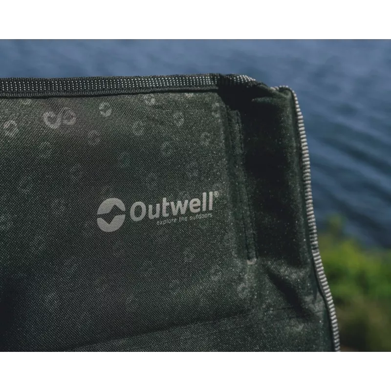 Outwell Campo Sedia da campeggio 125 kg nero/grigio