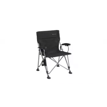 Outwell Campo Sedia da campeggio 125 kg nero/grigio