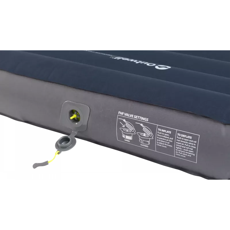 Outwell Dreamscape materasso singolo autogonfiabile isolante, 205x77x12 cm, blu navy