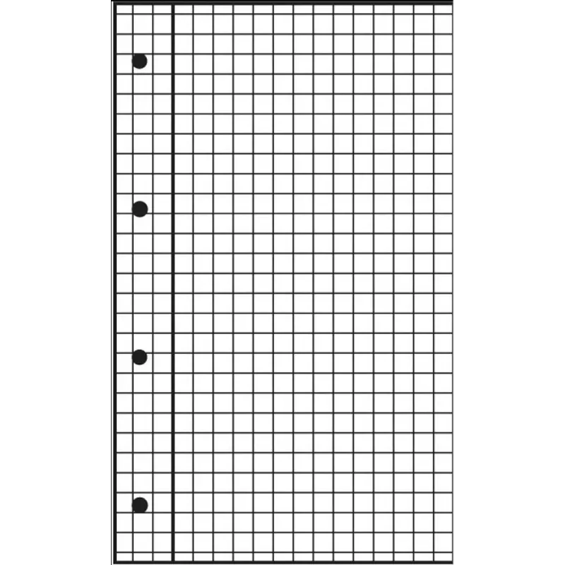 Oxford Essentials quaderno - a quadretti - nero - A4+ - 70 fogli - 90 g/m²