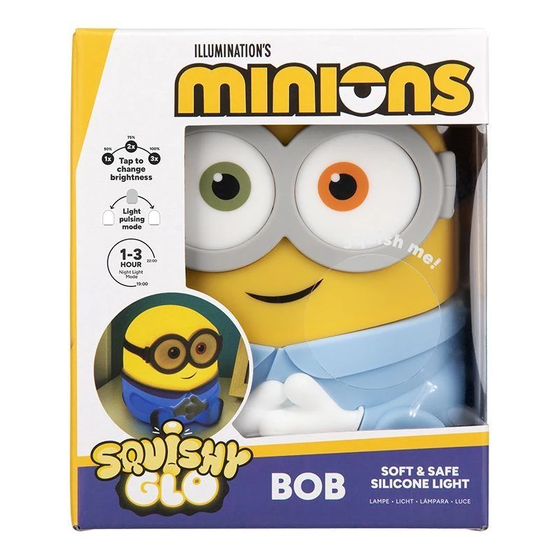 Paladone Bob SquishyGlo Luce in silicone ricaricabile - luce d'atmosfera SpongeBob SquarePants