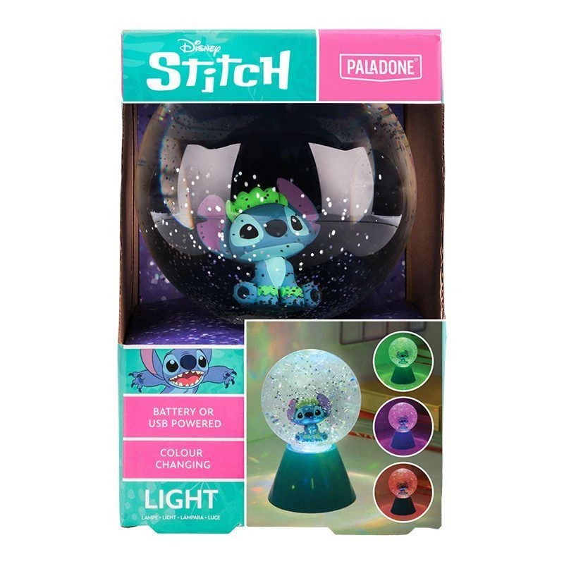 Paladone Disney Stitch palla LED glitter