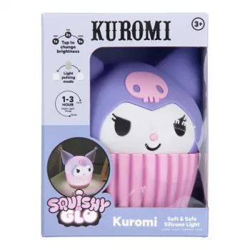 Paladone Kuromi SquishyGlo luce in silicone ricaricabile