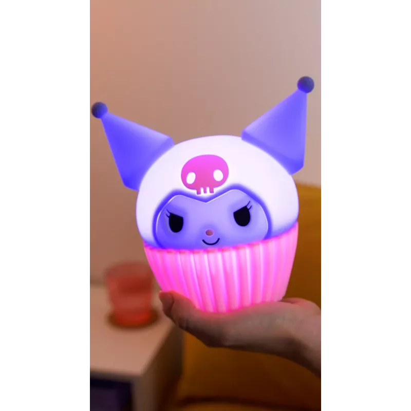 Paladone Kuromi SquishyGlo luce in silicone ricaricabile