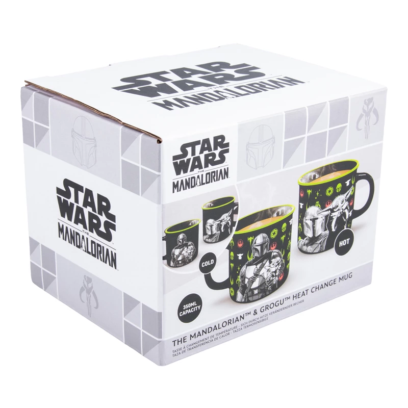 Paladone Mandalorian and Grogu Tazza a cambiamento di calore
