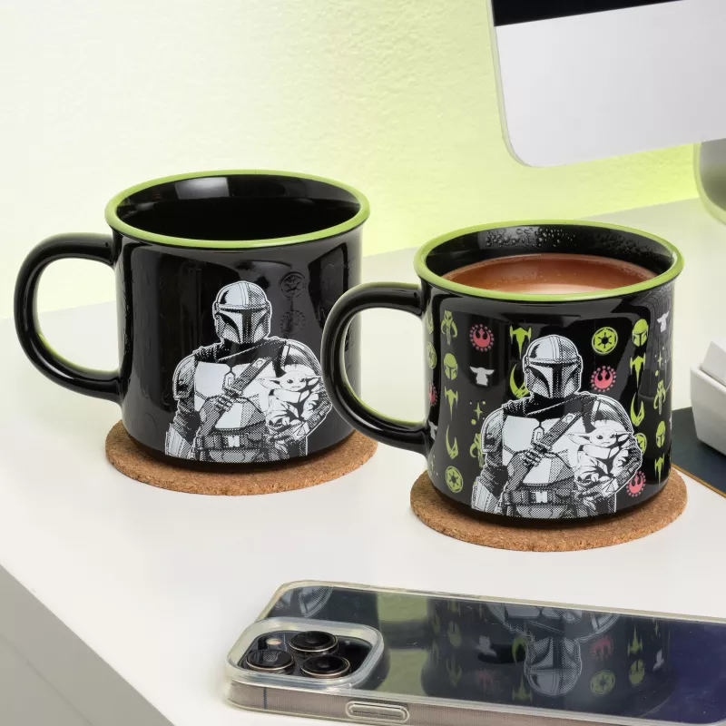 Paladone Mandalorian and Grogu Tazza a cambiamento di calore