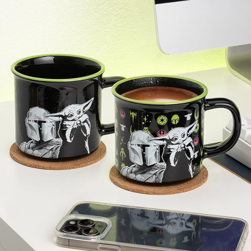 Paladone Mandalorian and Grogu Tazza a cambiamento di calore