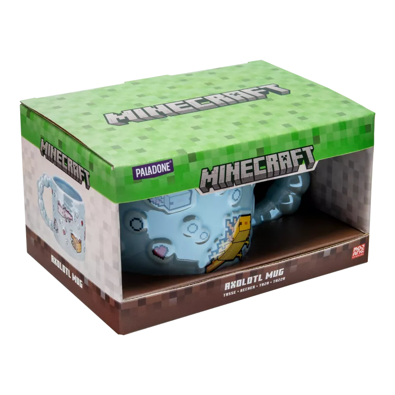Paladone tazza a forma di bolla Minecraft Axolotl