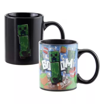 Paladone Tazza termocromatica Minecraft Creeper