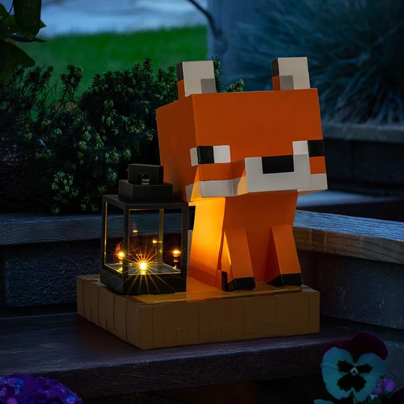 Paladone Minecraft Fox Luce solare