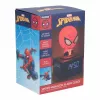 Paladone Spider-Man Icon sveglia - LED digitale, rosso/nero