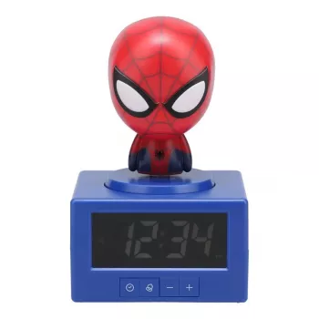 Paladone Spider-Man Icon sveglia - LED digitale, rosso/nero