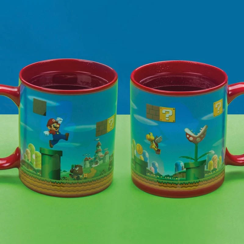 Paladone Super Mario tazza termosensibile