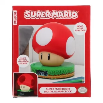 Paladone Super Mushroom sveglia digitale