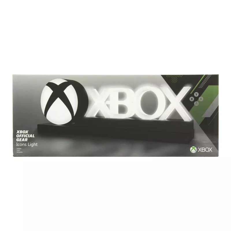 Lampada da tavolo LED Paladone simboli Xbox - multicolore