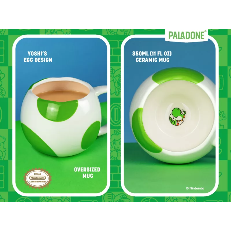 Paladone Yoshi Tazza a forma di uovo