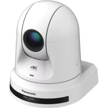 Panasonic AW-UE40WEJ videocamera PTZ 4K UHD con zoom ottico 24x, PoE+, bianco