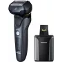 Panasonic ES-LV97-K803 rasoio elettrico Arc a lamina con 5 lame e stazione di pulizia e ricarica automatica, bagnato e asciutto, nero