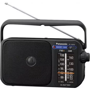 Panasonic RF-2400DEG-K radio analogica portatile AM/FM - nero